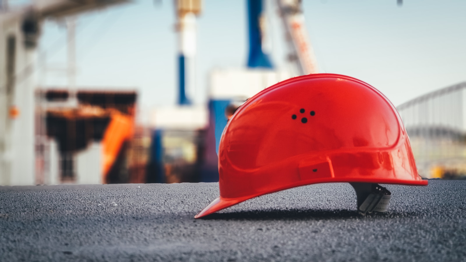 A red hard hat representing a visible safety boundary for AI agent recovery